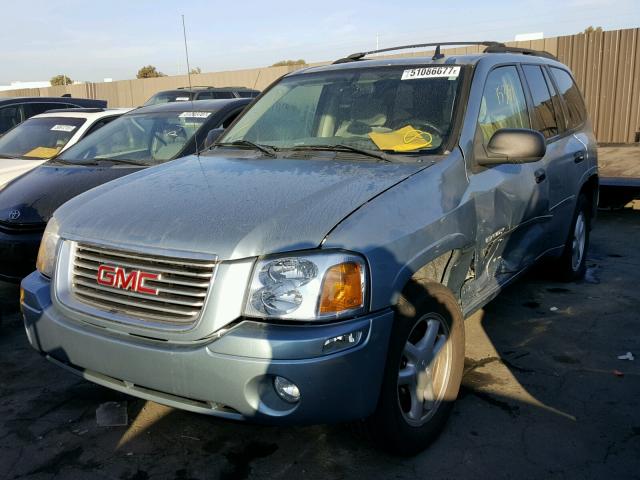 1GKDT13S762325239 - 2006 GMC ENVOY SILVER photo 2