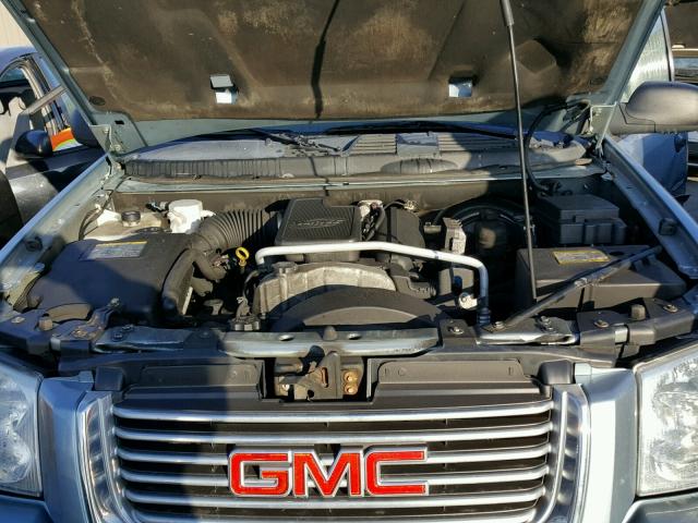 1GKDT13S762325239 - 2006 GMC ENVOY SILVER photo 7