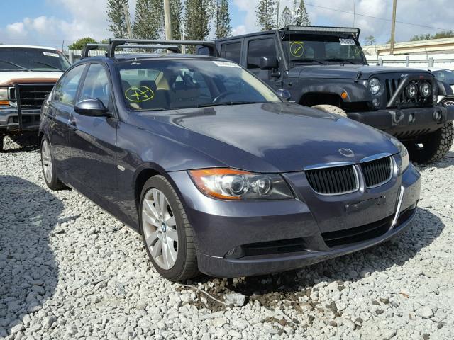 WBAVB13506PS66550 - 2006 BMW 325 I GRAY photo 1