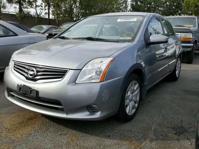 3N1AB6AP5BL686753 - 2011 NISSAN SENTRA 2.0 GRAY photo 2