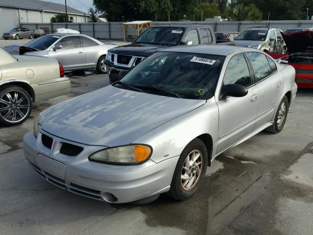 1G2NF52E14C251354 - 2004 PONTIAC GRAND AM S Gümüş foto 2