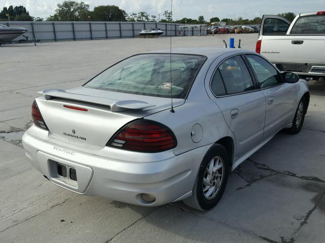 1G2NF52E14C251354 - 2004 PONTIAC GRAND AM S Gümüş foto 4