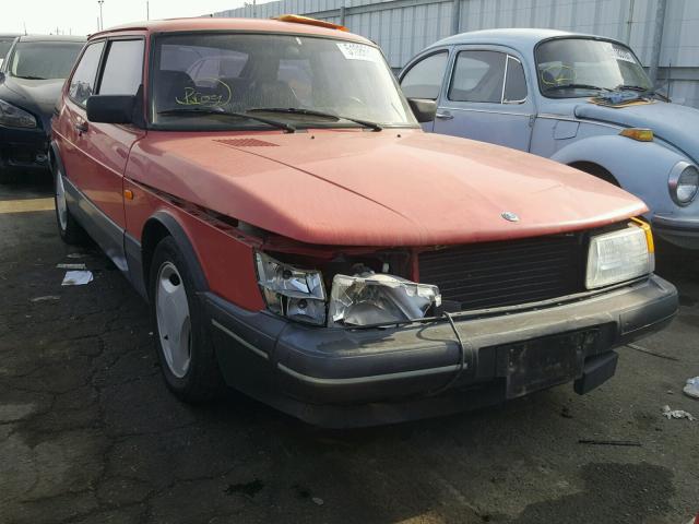 YS3AL35L1L3006207 - 1990 SAAB 900 RED photo 1