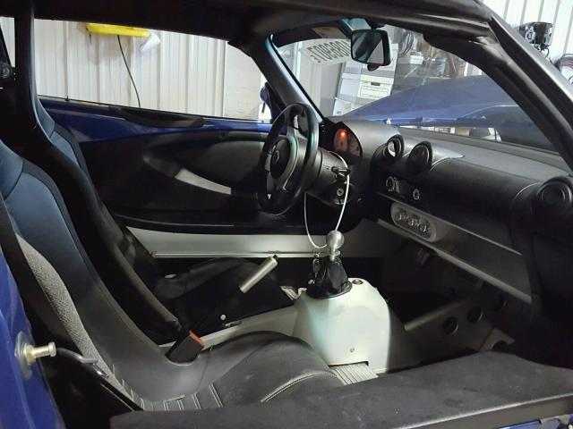 SCCPC11145HL34641 - 2005 LOTUS ELISE BLUE photo 5