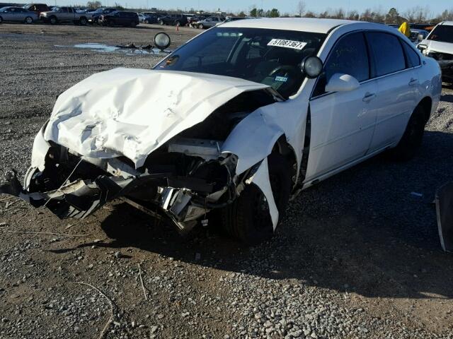 2G1WS55R079405034 - 2007 CHEVROLET IMPALA POL WHITE photo 2