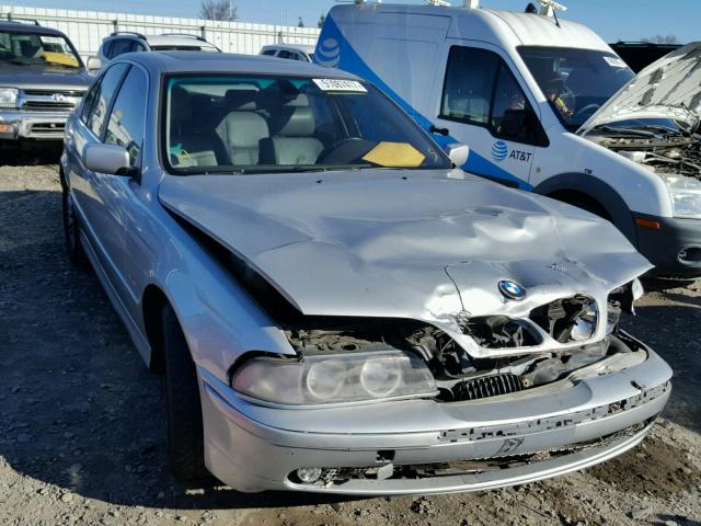 WBADT63452CH89371 - 2002 BMW 530 I AUTO SILVER photo 1