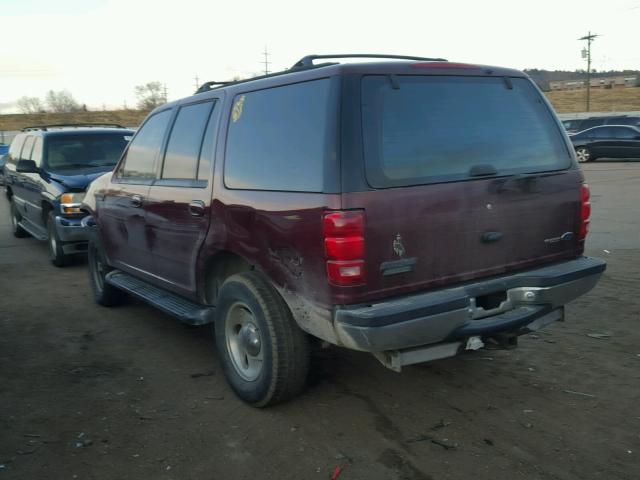 1FMRU18W9WLA90620 - 1998 FORD EXPEDITION RED photo 3