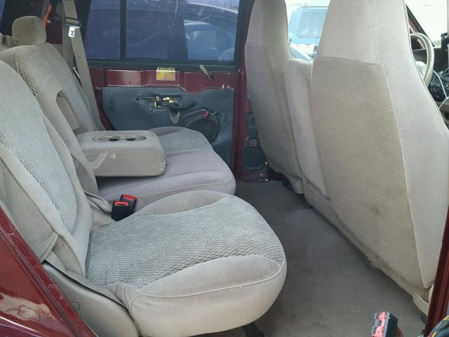 1FMRU18W9WLA90620 - 1998 FORD EXPEDITION RED photo 6