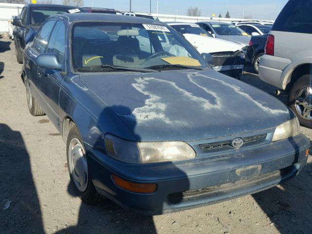 1NXBB02EXTZ485316 - 1996 TOYOTA COROLLA DX GREEN photo 1