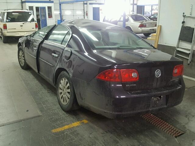 1G4HP57218U104788 - 2008 BUICK LUCERNE CX BURGUNDY photo 3