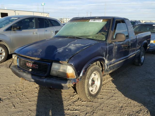 1GTCS1949XK507769 - 1999 GMC SONOMA BLUE photo 2