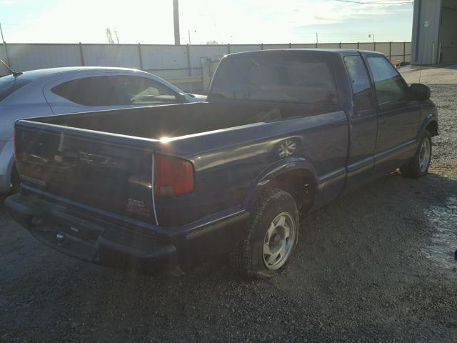 1GTCS1949XK507769 - 1999 GMC SONOMA BLUE photo 4