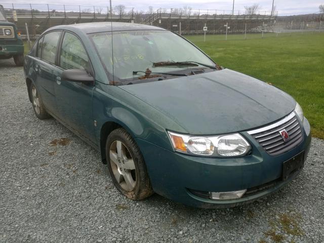 1G8AL58F57Z160148 - 2007 SATURN ION LEVEL GREEN photo 1