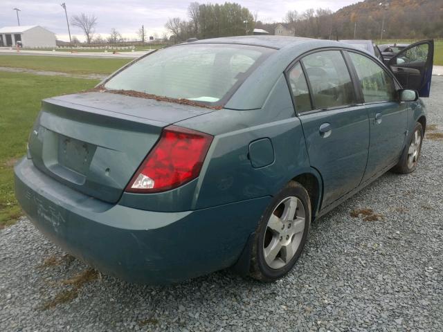 1G8AL58F57Z160148 - 2007 SATURN ION LEVEL GREEN photo 4