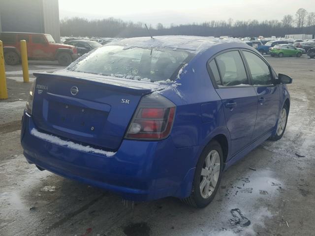 3N1AB6AP3AL696857 - 2010 NISSAN SENTRA 2.0 BLUE photo 4