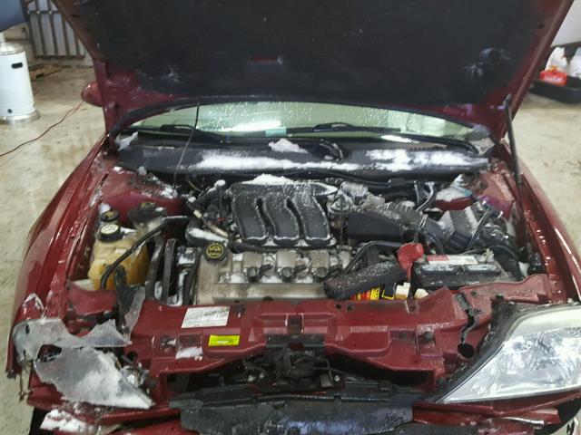 1MEHM55S94G604303 - 2004 MERCURY SABLE LS P BURGUNDY photo 7