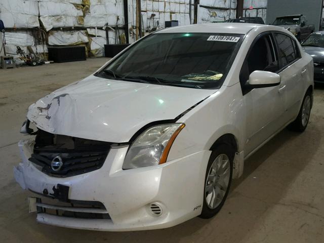 3N1AB6AP1BL651353 - 2011 NISSAN SENTRA 2.0 WHITE photo 2