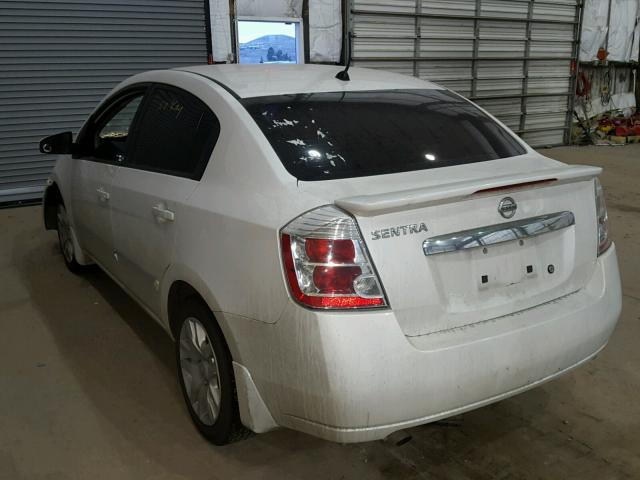 3N1AB6AP1BL651353 - 2011 NISSAN SENTRA 2.0 WHITE photo 3