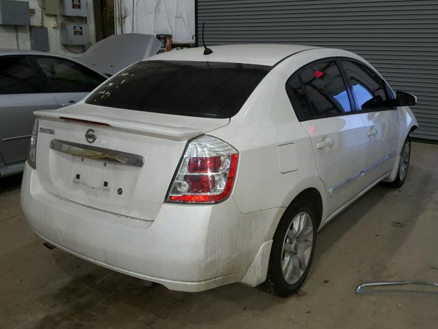 3N1AB6AP1BL651353 - 2011 NISSAN SENTRA 2.0 WHITE photo 4