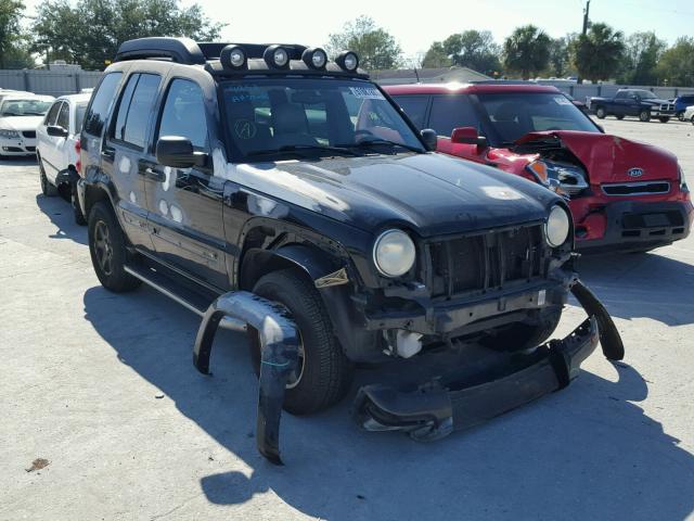 1J4GL38K93W515328 - 2003 JEEP LIBERTY RE BLACK photo 1