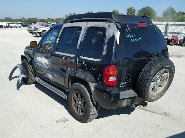 1J4GL38K93W515328 - 2003 JEEP LIBERTY RE BLACK photo 3