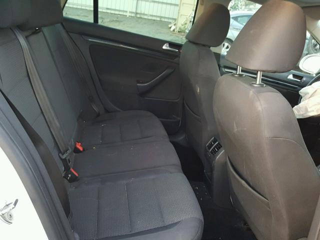 3VWMZ7AJ7AM664220 - 2010 VOLKSWAGEN JETTA S Ağ foto 6