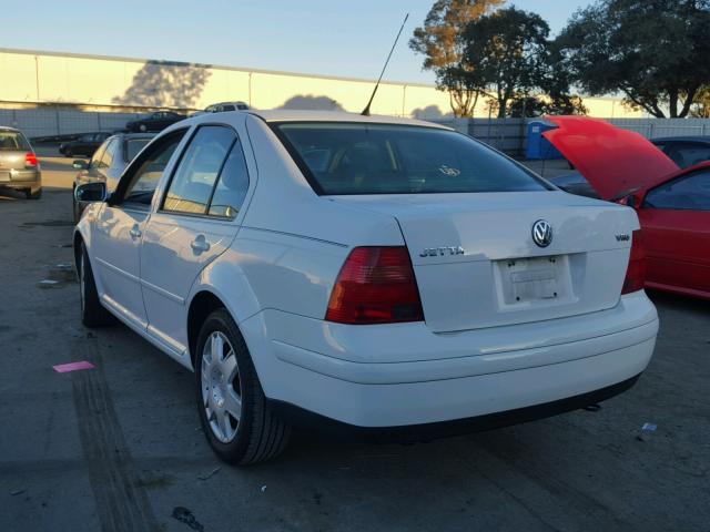 3VWSE29M1YM011557 - 2000 VOLKSWAGEN JETTA GLS WHITE photo 3