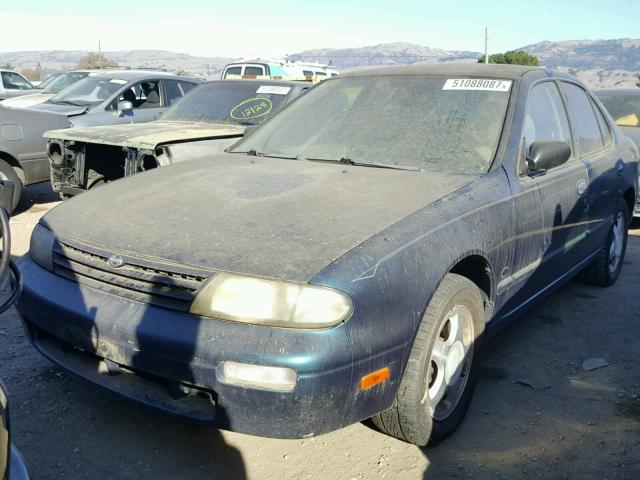 1N4BU31D5VC271146 - 1997 NISSAN ALTIMA XE BLUE photo 2