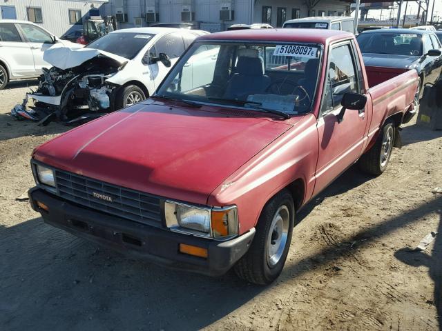 JT4RN50S6F5001298 - 1985 TOYOTA PICKUP 1/2 RED photo 2