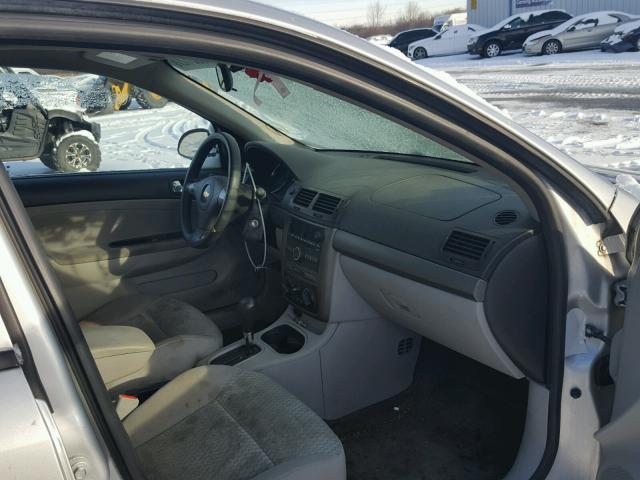 1G1AL58FX87251623 - 2008 CHEVROLET COBALT LT SILVER photo 5