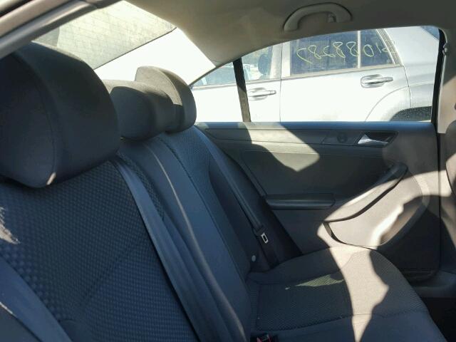 3VW2K7AJ2EM367759 - 2014 VOLKSWAGEN JETTA BASE BLUE photo 6