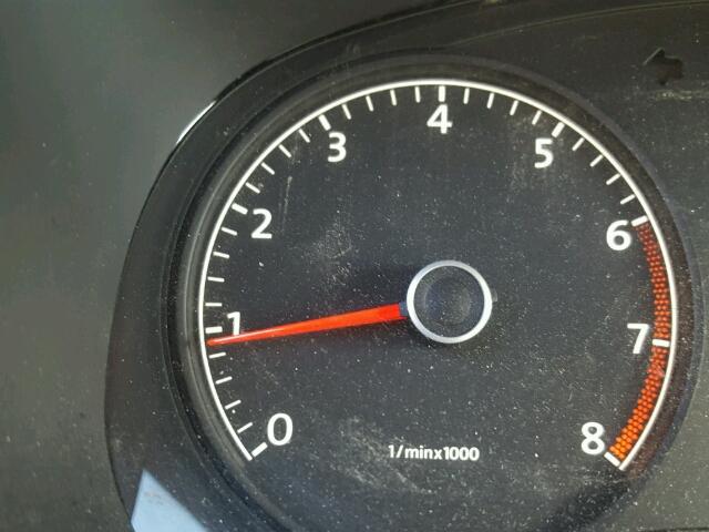 3VW2K7AJ2EM367759 - 2014 VOLKSWAGEN JETTA BASE BLUE photo 9