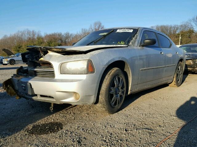 2B3KA43G96H184849 - 2006 DODGE CHARGER SE SILVER photo 2