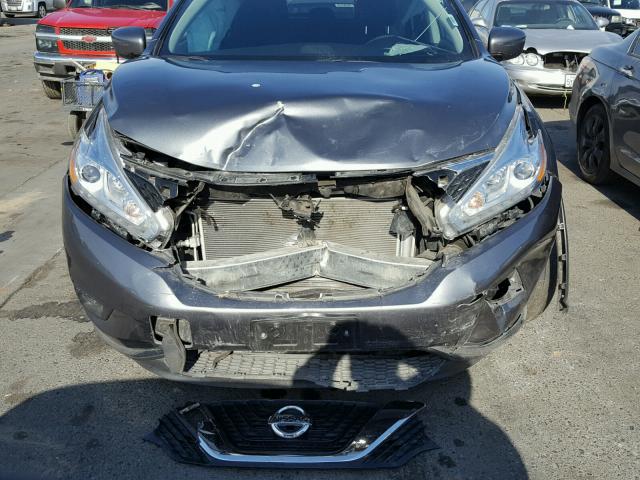 5N1AZ2MH7GN132686 - 2016 NISSAN MURANO S CHARCOAL photo 9