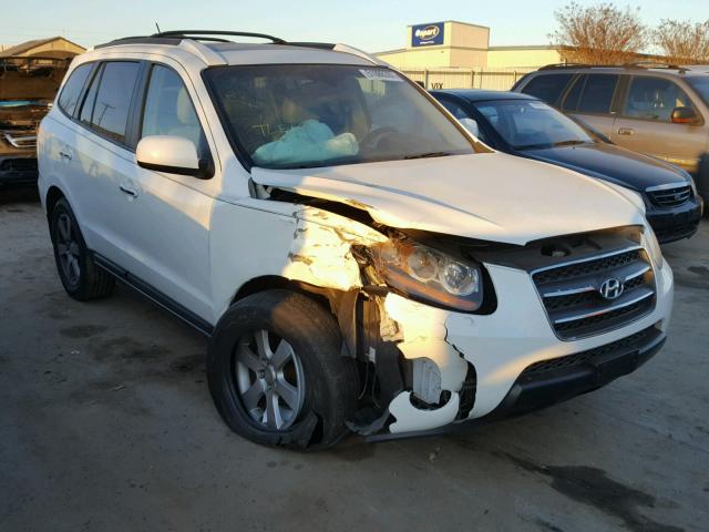 5NMSH13E67H105800 - 2007 HYUNDAI SANTA FE S WHITE photo 1