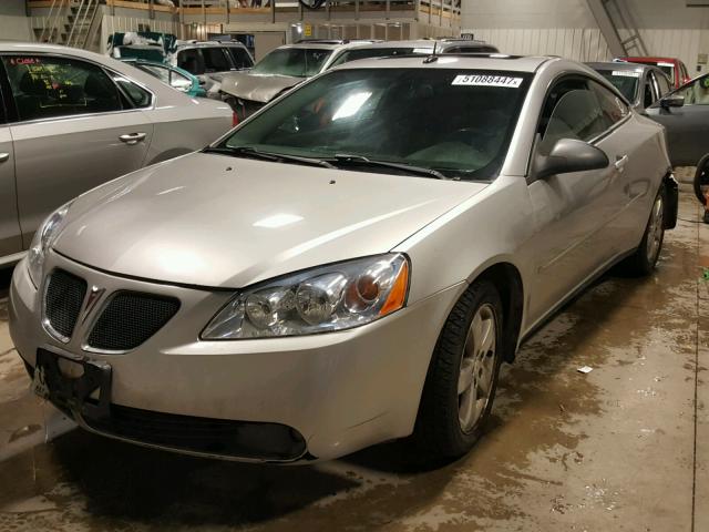 1G2ZH178264169069 - 2006 PONTIAC G6 GT SILVER photo 2