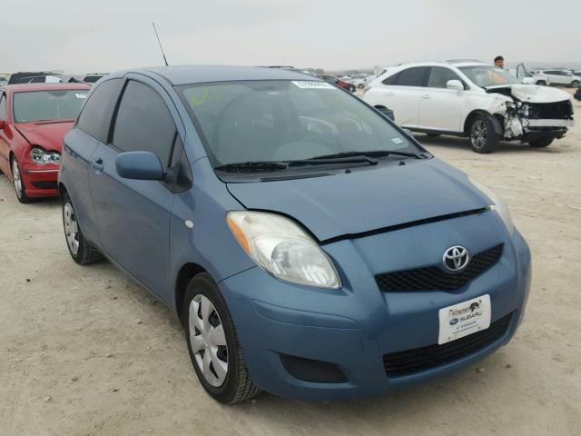 JTDJT903795225820 - 2009 TOYOTA YARIS TEAL photo 1