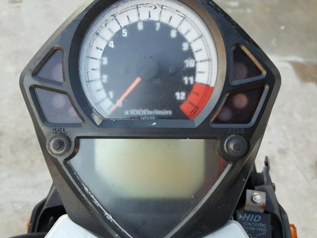 JS1VP53AX62101492 - 2006 SUZUKI SV650 BLACK photo 8