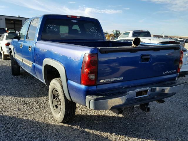 1GCGC13U93F251725 - 2003 CHEVROLET SILVERADO BLUE photo 3