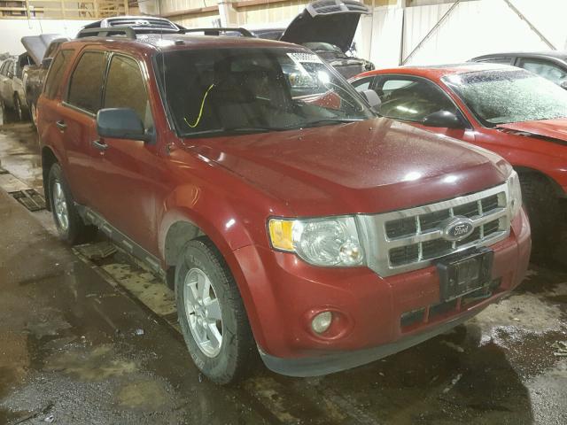 1FMCU9D73AKD01697 - 2010 FORD ESCAPE XLT RED photo 1