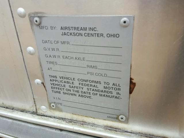 1STJEYP21XJ512819 - 1999 AIRS EXCELLA ვერცხლისფერი ფოტო 10