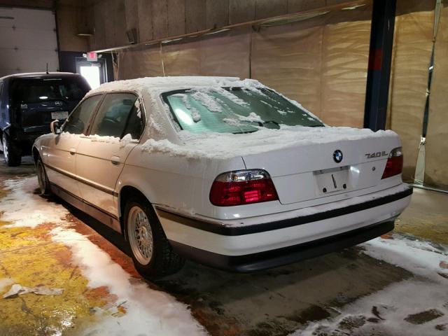 WBAGJ8327WDM16097 - 1998 BMW 740 IL WHITE photo 3