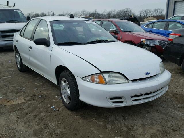 1G1JC524917365156 - 2001 CHEVROLET CAVALIER B WHITE photo 1