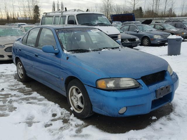 3N1AB51D92L704851 - 2002 NISSAN SENTRA SE- BLUE photo 1