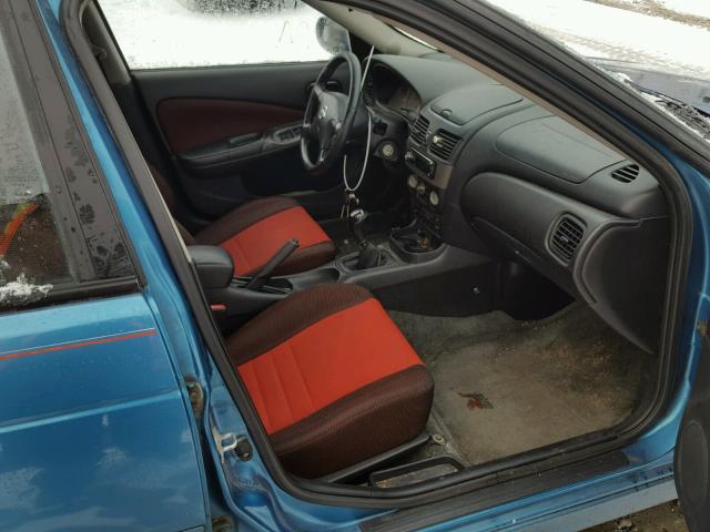 3N1AB51D92L704851 - 2002 NISSAN SENTRA SE- BLUE photo 5