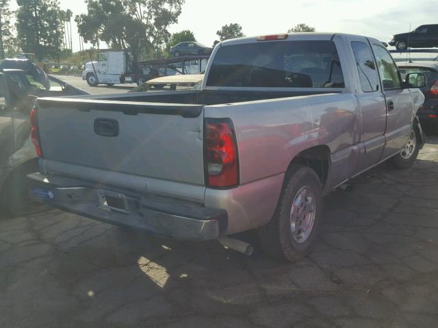 2GCEC19VX41308918 - 2004 CHEVROLET SILVERADO GRAY photo 4