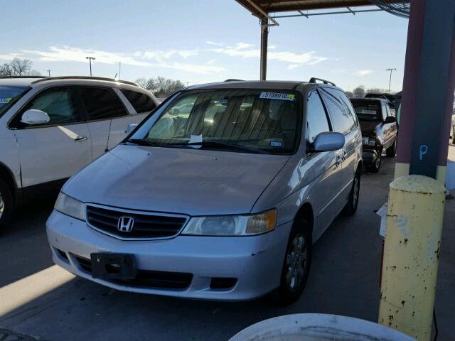 2HKRL18602H572494 - 2002 HONDA ODYSSEY EX SILVER photo 2