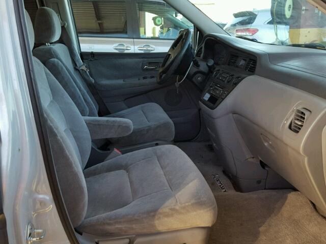 2HKRL18602H572494 - 2002 HONDA ODYSSEY EX SILVER photo 5