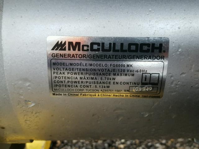 20061E11 - 2006 MISC GENERATOR 黄色 照片 10