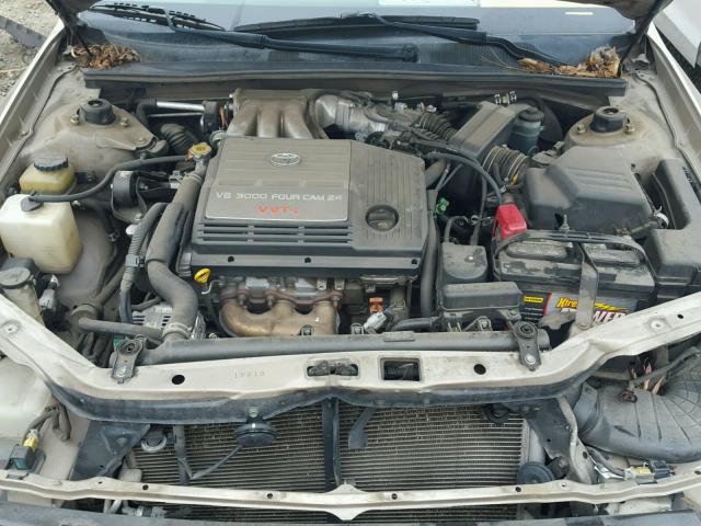 4T1BF28B1YU035638 - 2000 TOYOTA AVALON XL TAN photo 7